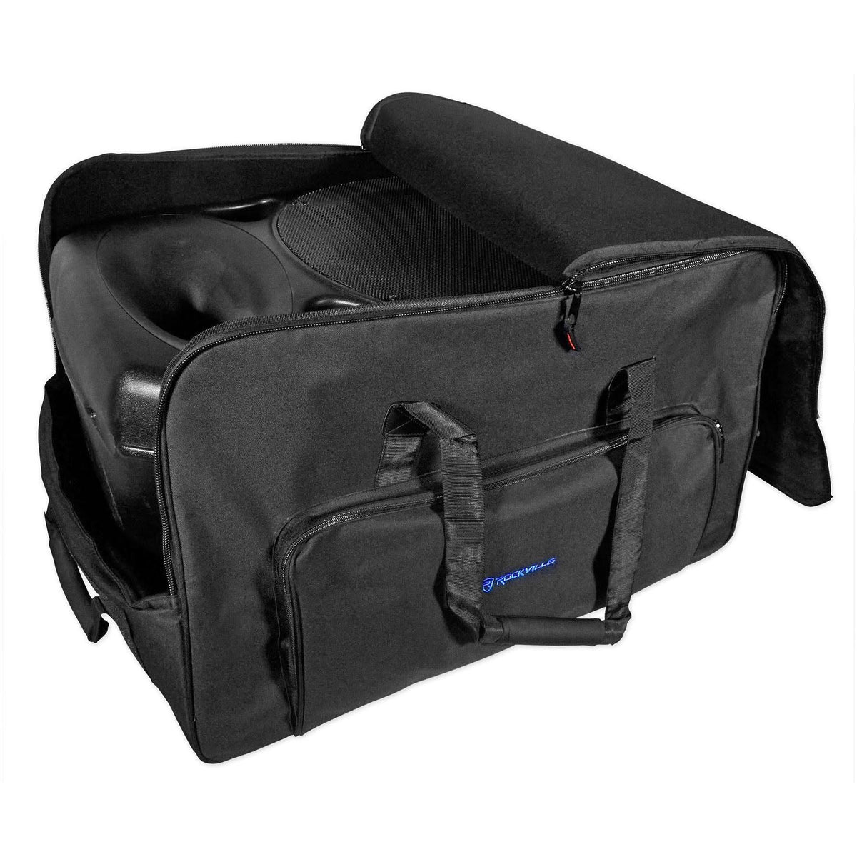 Rolling Speaker Bag with Handle and Wheels G9859