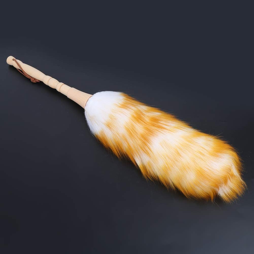 Soft Wool Duster with Wooden Handle Q942