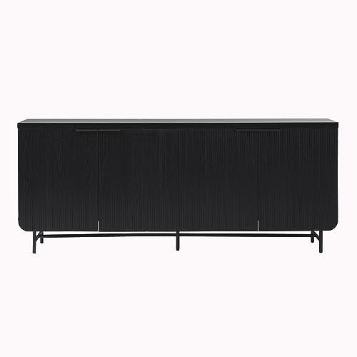 Coastal Oak 4-Door Sideboard Buffet Console W931