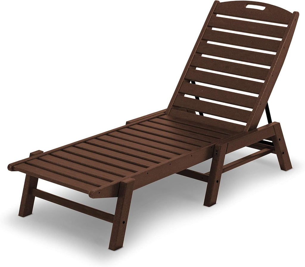 Teak Stackable Chaise S5839