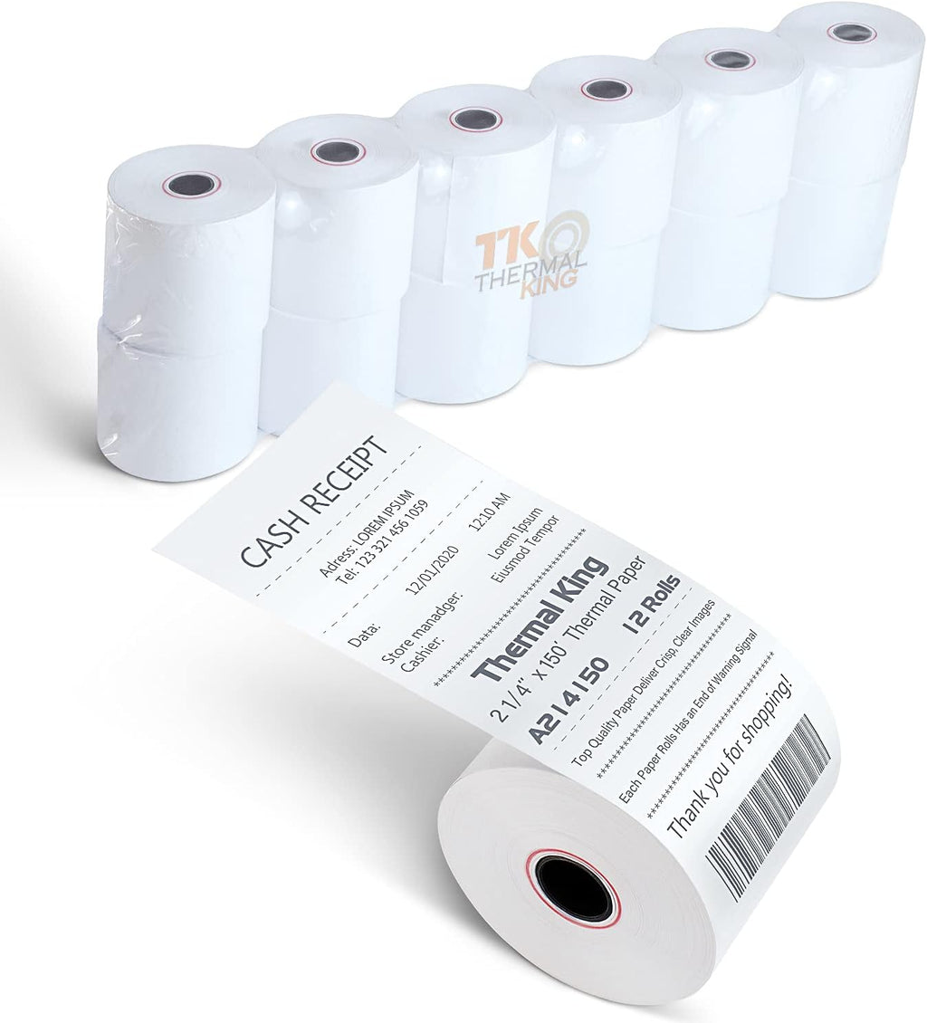 Thermal Credit Card Paper 30 Rolls O3204