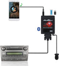 Bluetooth Car Adapter USB AUX Input Wireless Hands Free A587