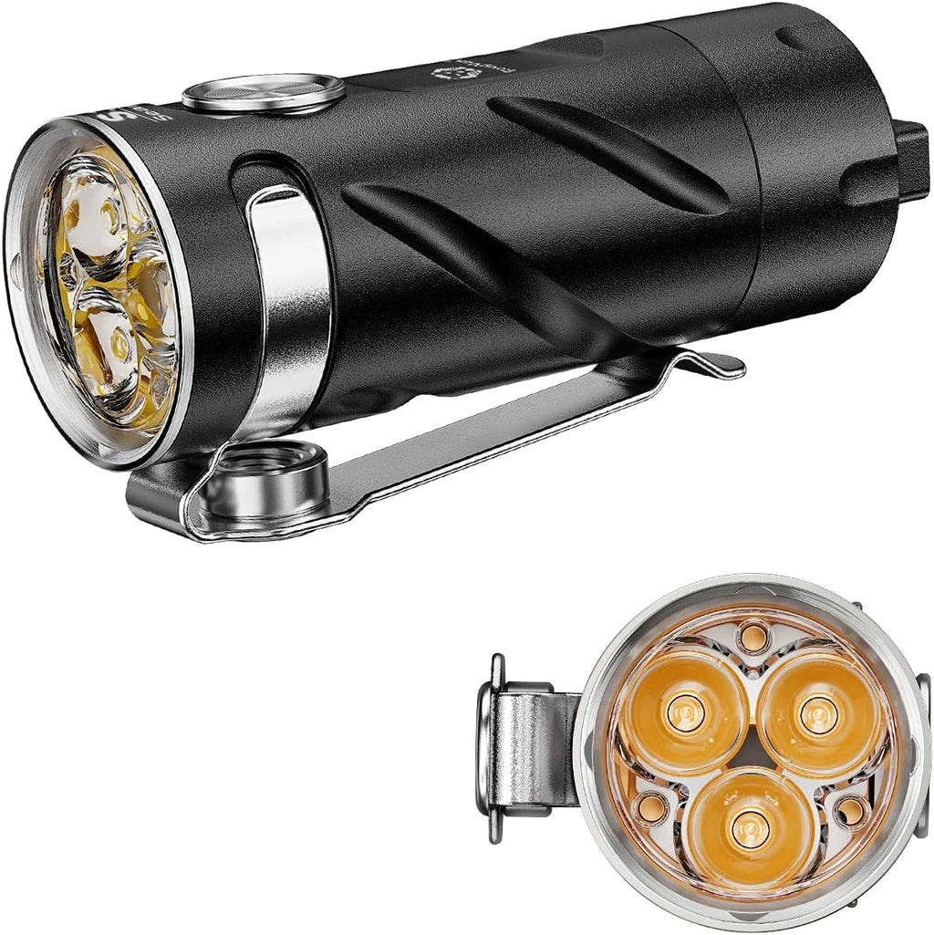1200 lumens USB C Rechargeable LED Pocket Flashlight G45878