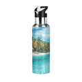 20 oz Insulated Stainless Steel Water Bottle with Straw Lid F9960