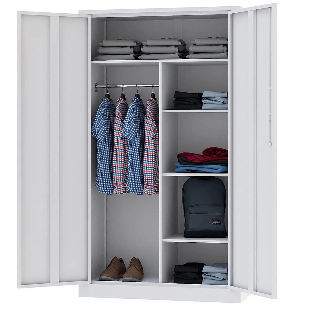 Metal Storage Cabinet with Locking Doors D697180