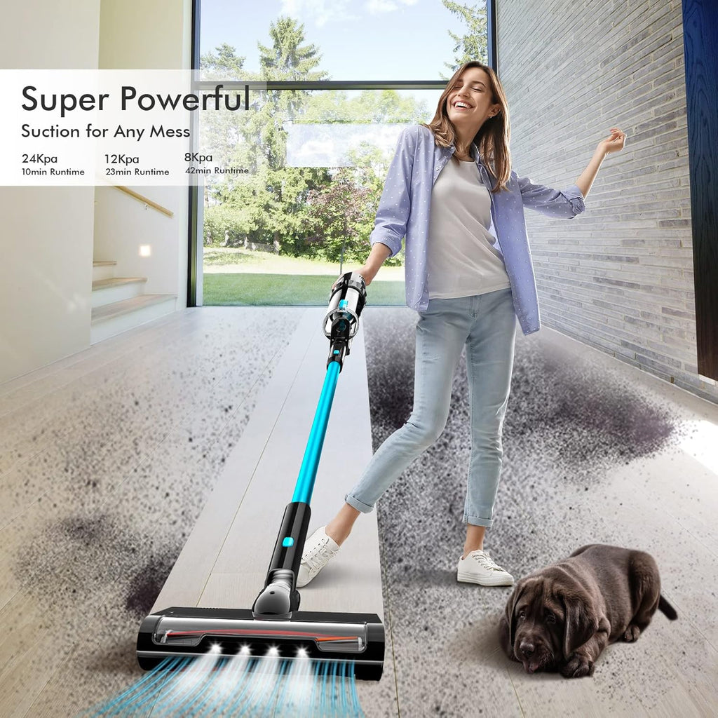 9 in 1 Cordless Stick Handheld Vacuum, 24KPa Suction, Pack of 2 K5281