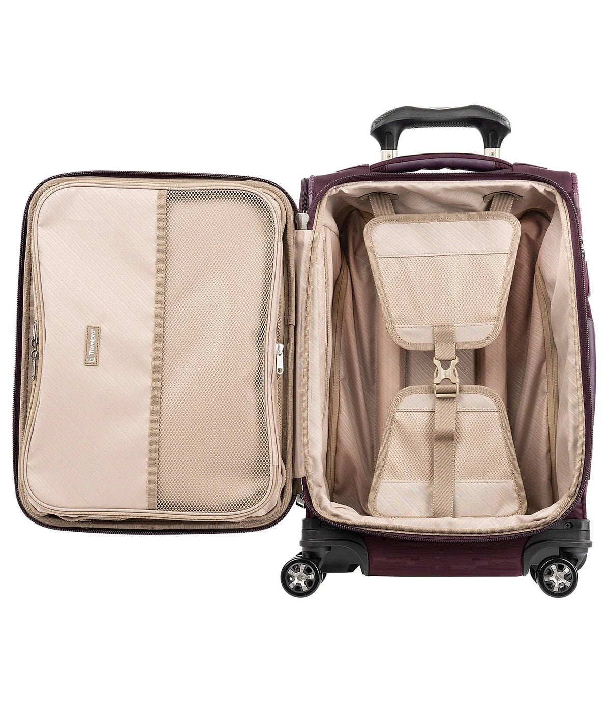 Plum Expandable Spinner Carry-On Y2198