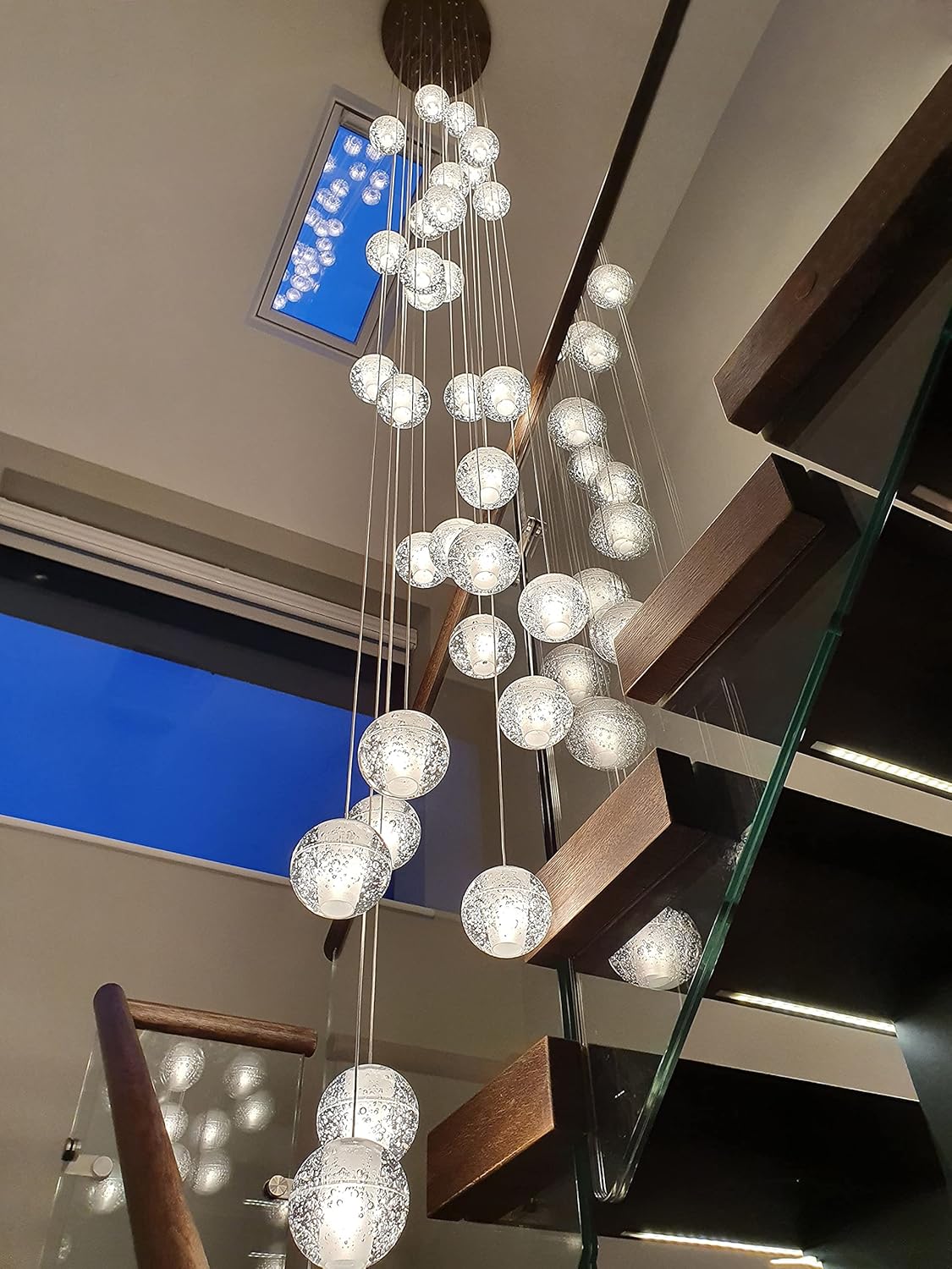 14-Lights Crystal Chandelier Flush Mount R40256