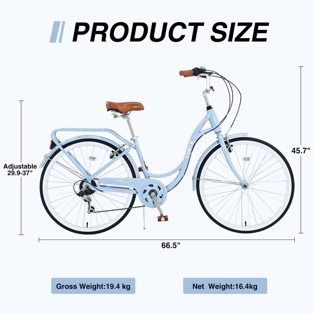 26 7 Speed Cruiser Bike L259
