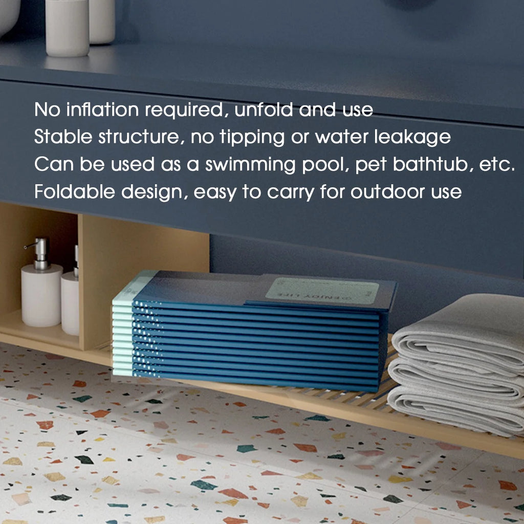 Foldable Non-Inflatable Above Ground Pool 82x55x21 S826