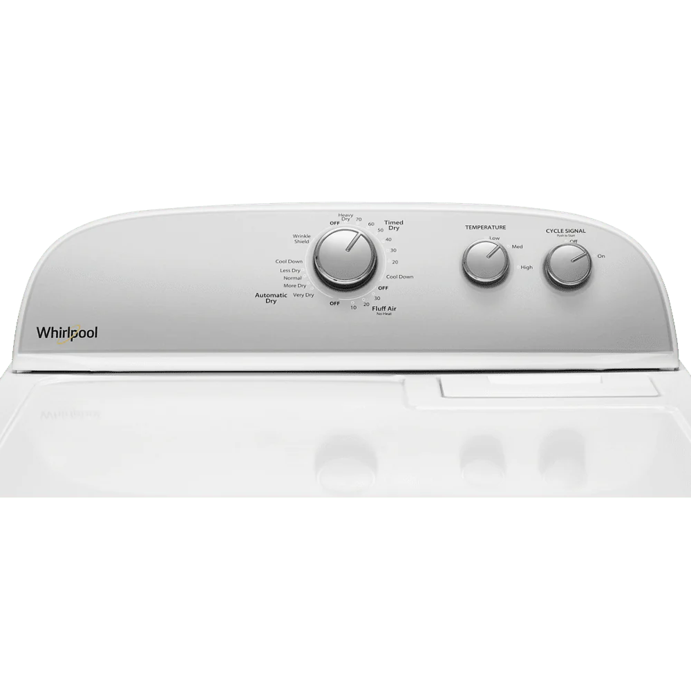 7.0 Cu Ft Top Load Electric Dryer White I2791