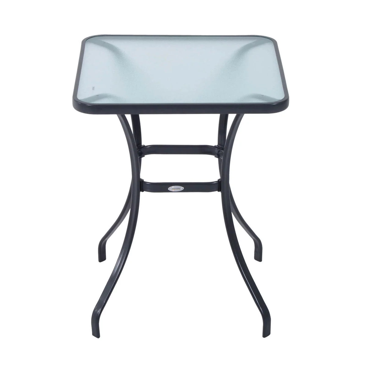 27 Square Tempered Glass Outdoor Dining Table H703