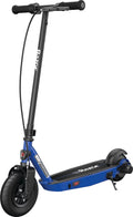 Blue Electric Scooter with 8 Pneumatic Front Tire B436