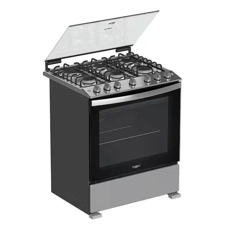 Freestanding Gas Range in Silver W244