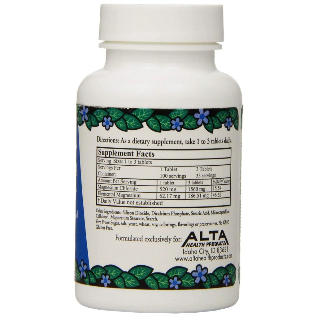Magnesium Chloride 100 Tablets J49423