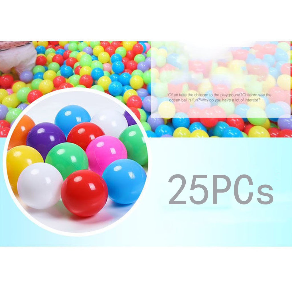 50PCS 5.5cm Colorful Soft Plastic Ocean Balls K30217