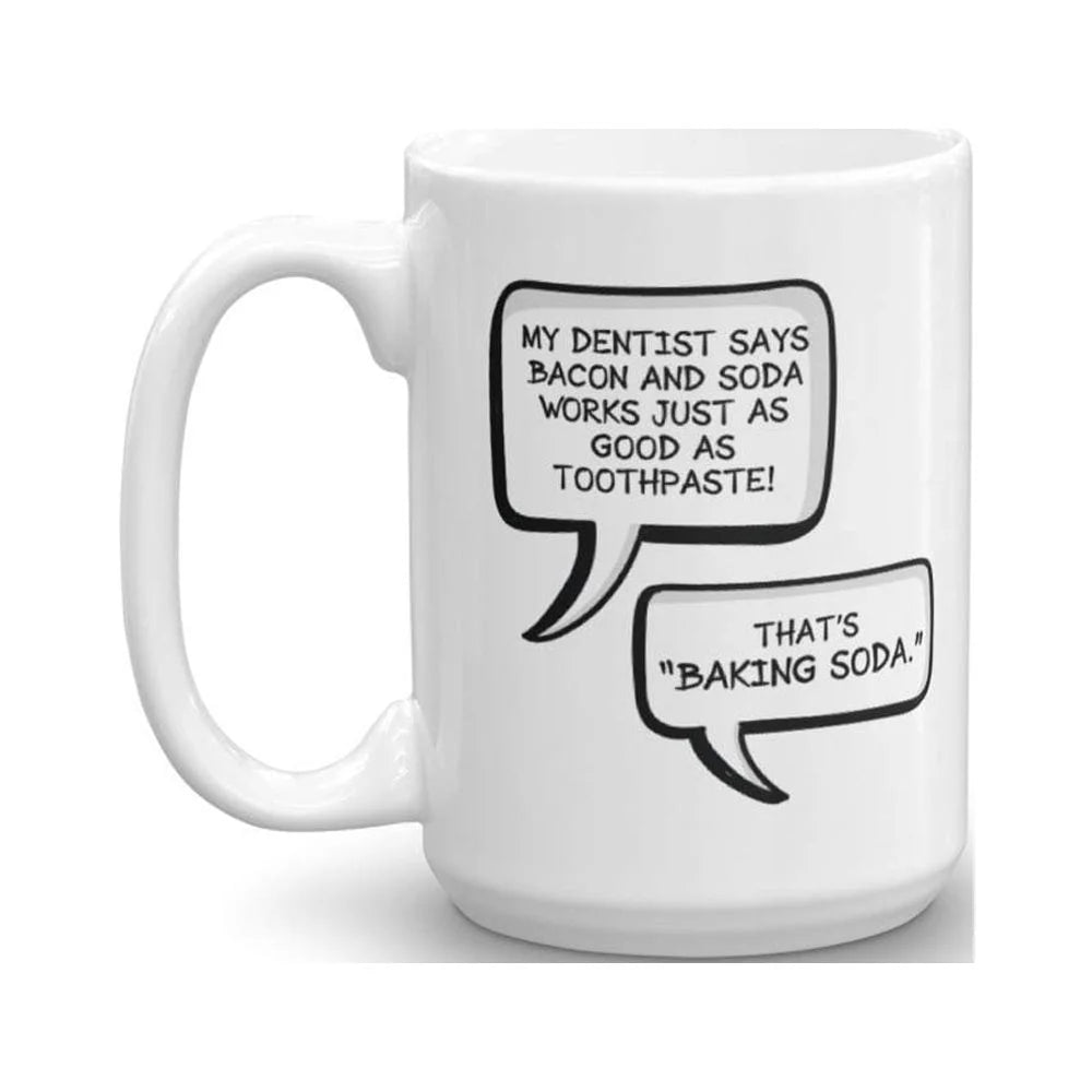Baking Soda Coffee & Tea Gift Mug 15oz V925
