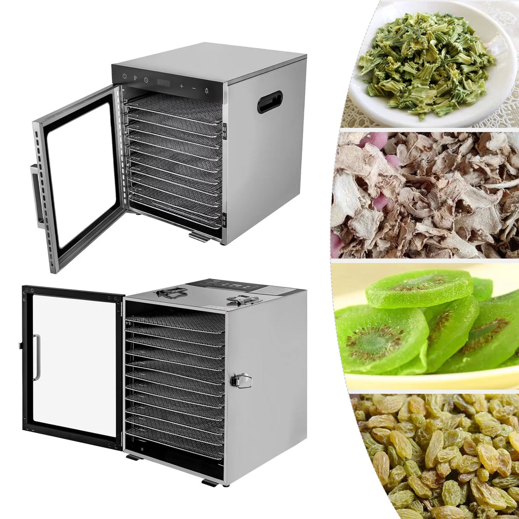 10 Trays Stainless Steel Electric Food Dehydrator T97612