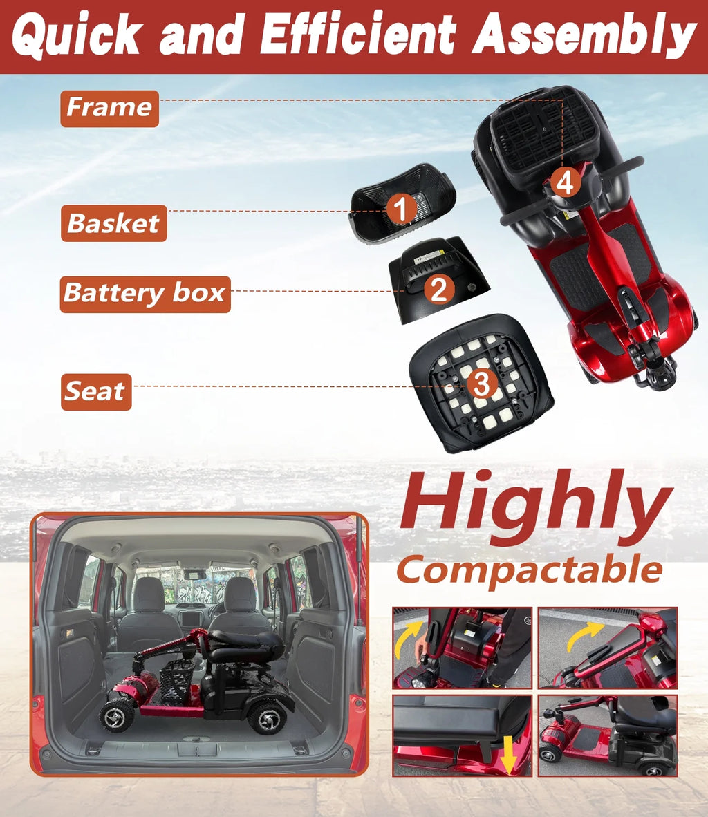 4 Wheel Mobility Scooter G779729