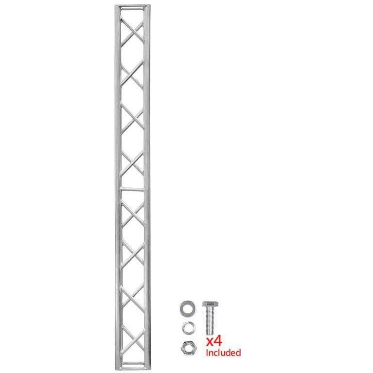 White 2m Lite Duty Box Truss with Hardware X729