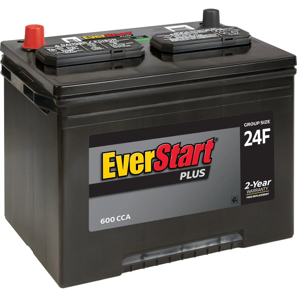 Lead Acid Automotive Battery Group Size 24F 12 Volt 600 CCA J625003