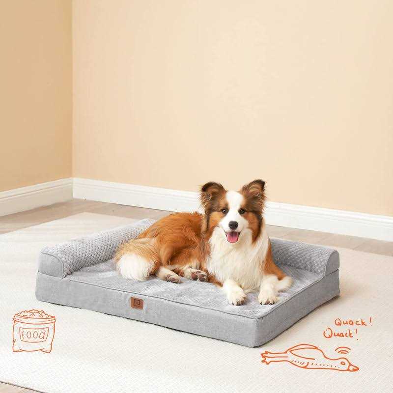 Small Dog Bed Donut Faux Fur Anti-Anxiety U4649
