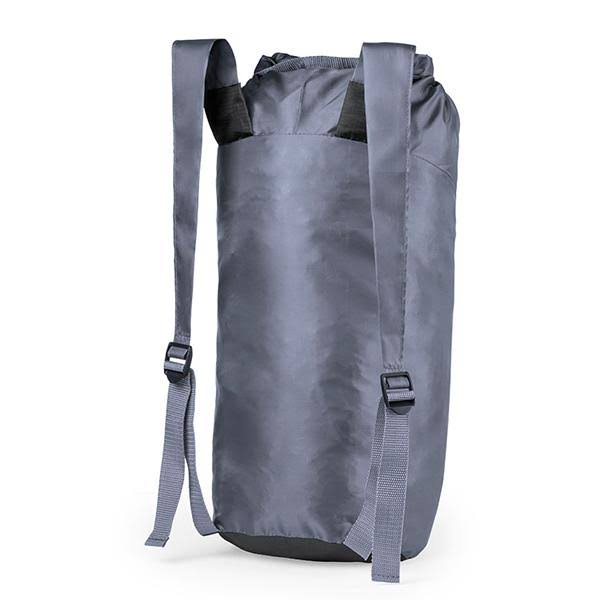 Black Foldable Rucksack with Cover Y173