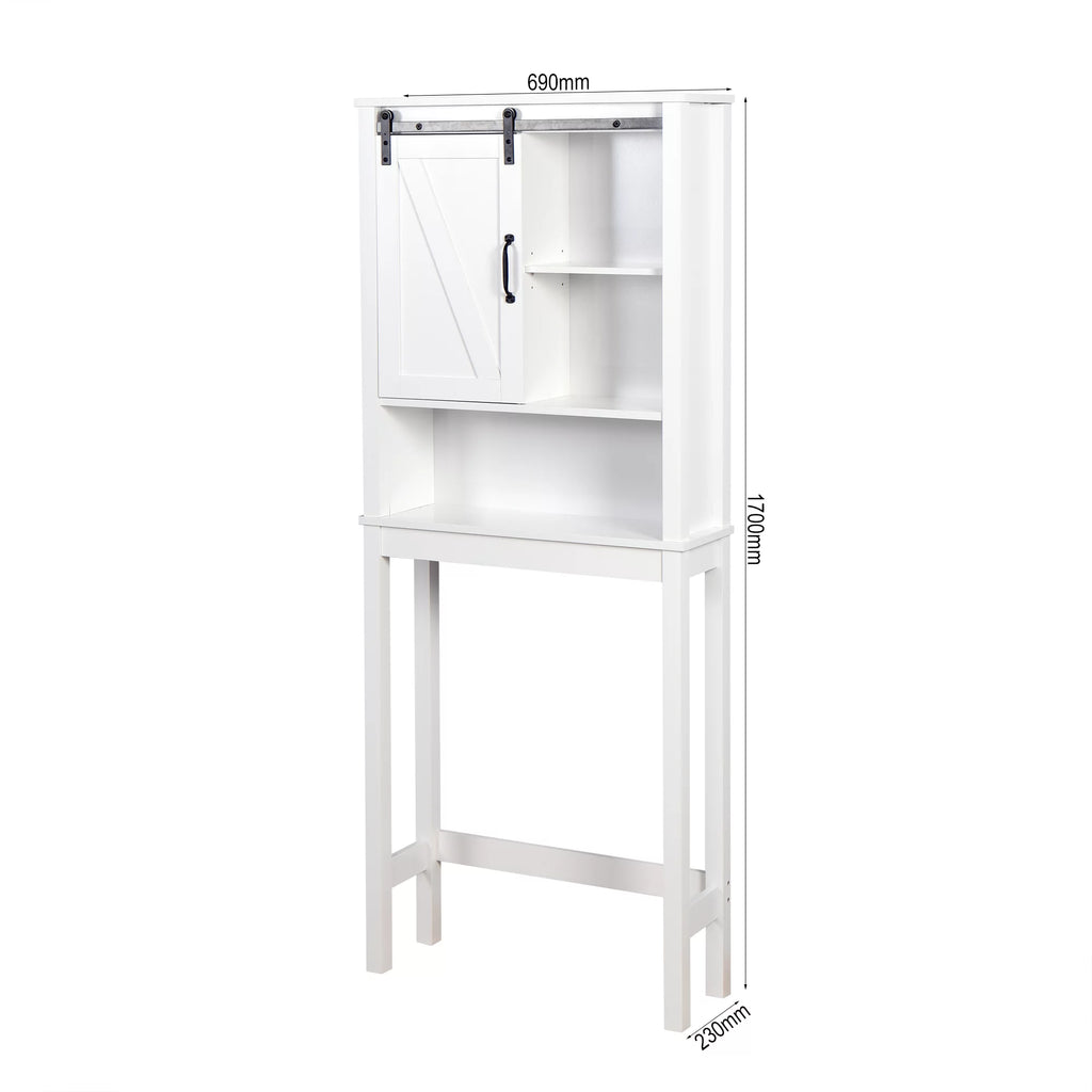 Over-The-Toilet Storage Cabinet with Adjustable Shelves I865572