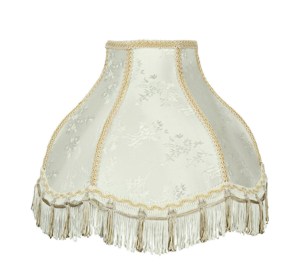 IVORY Scallop Bell Shape Spider Construction G789701