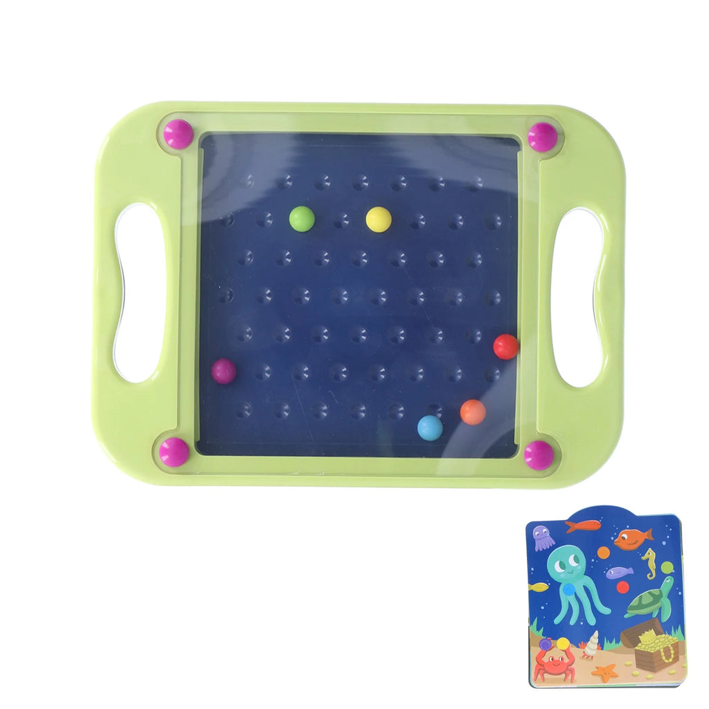 Green Plastic Bead Maze Puzzle Toy A803