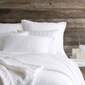 White Twin Matelasse Coverlet U4398