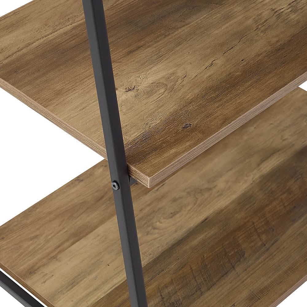 Rustic Oak 5-Shelf Bookcase D70769