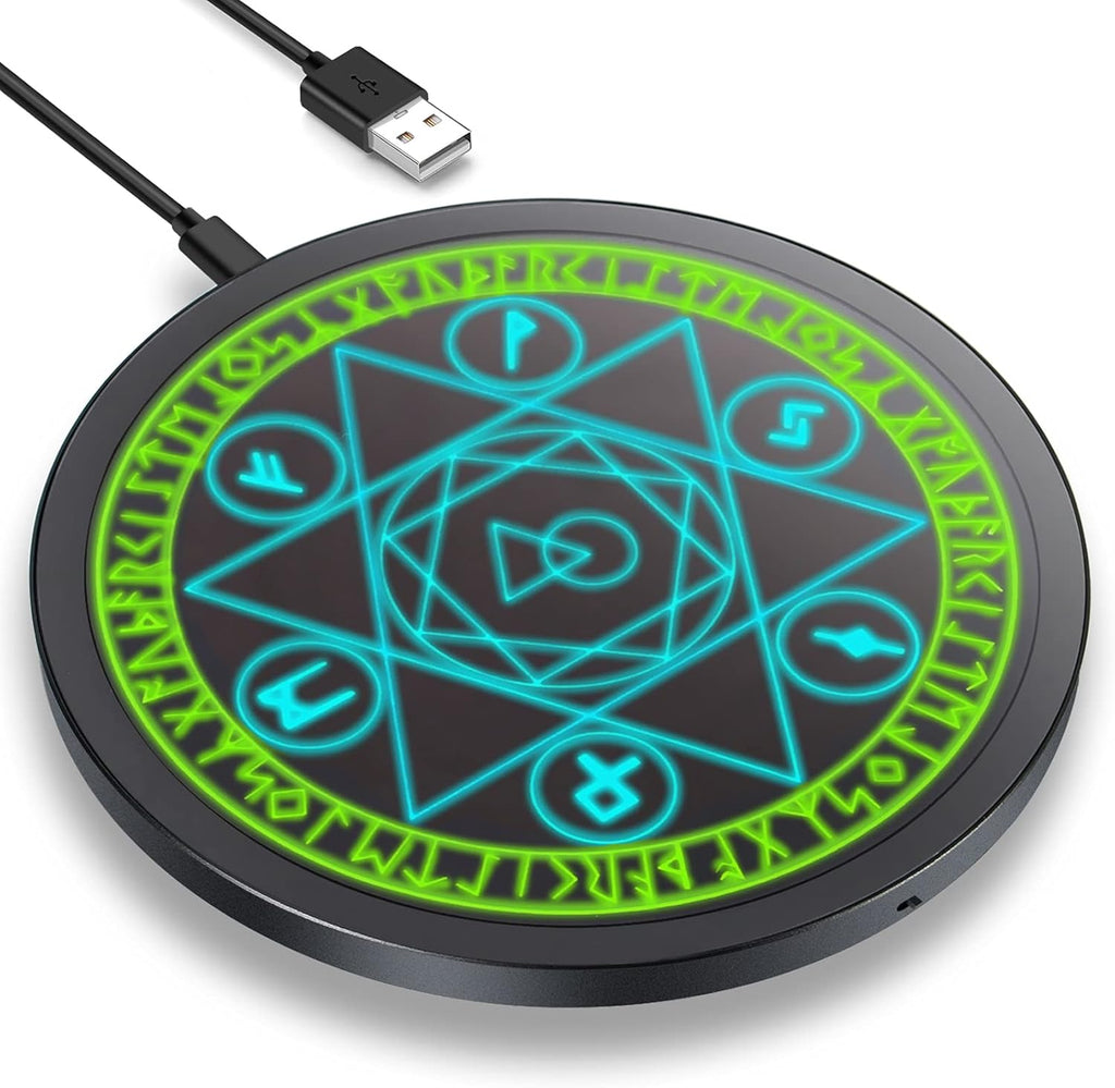 Wireless Charging Station Pad, 15W Max, Qi, Pack of 2 H8390