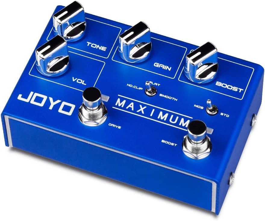 Overdrive Dual Channel Pedal for Electric Guitar Pack of 2 A336866