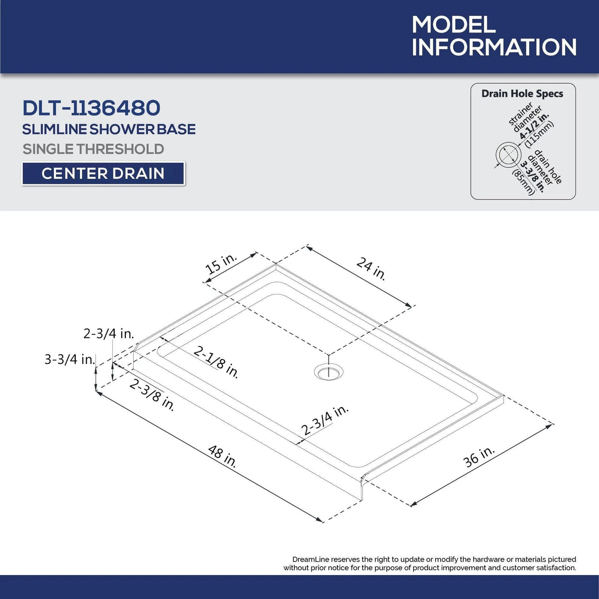 Clear Sliding Shower Door with Chrome and Black Base P698746
