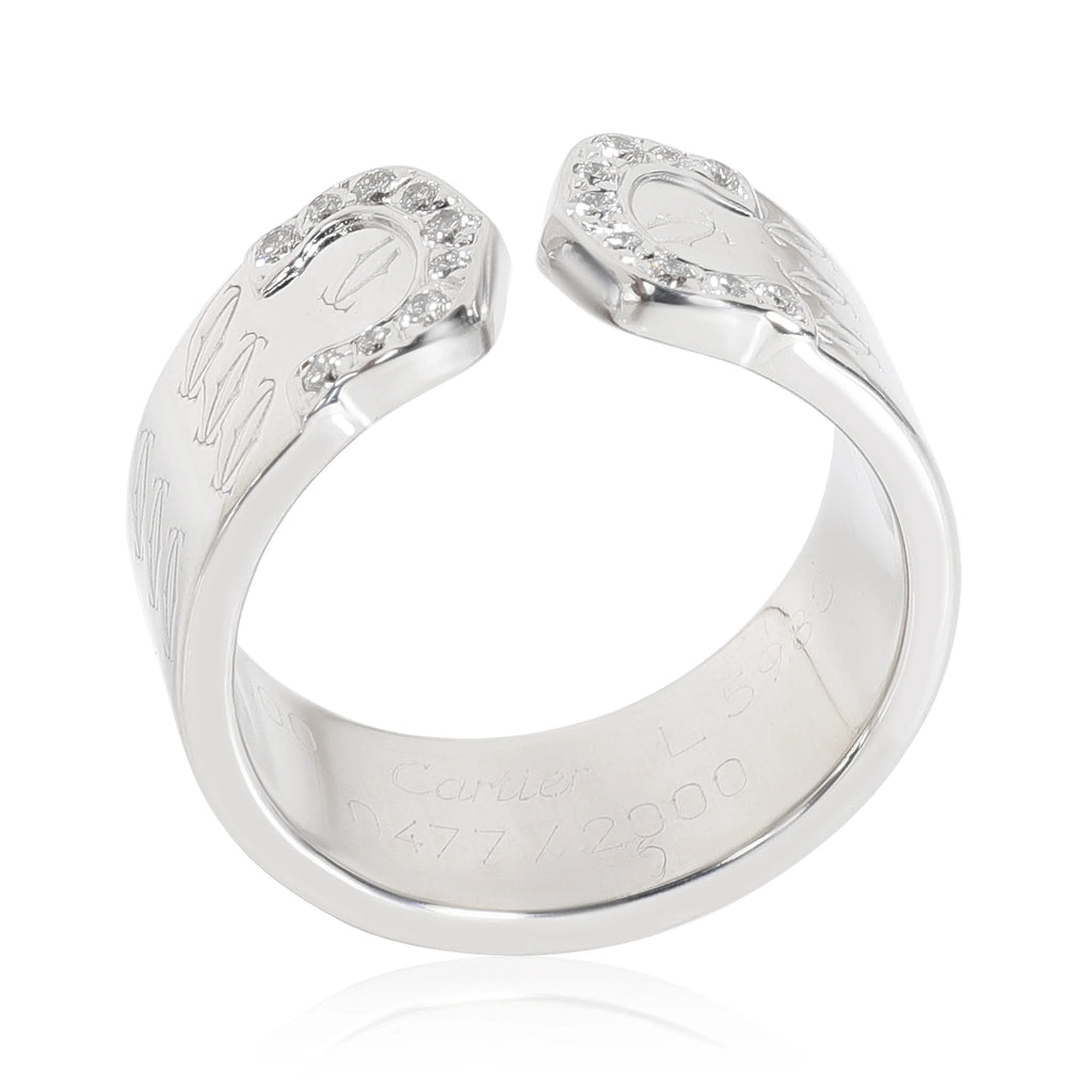 18k White Gold Diamond Ring C946445