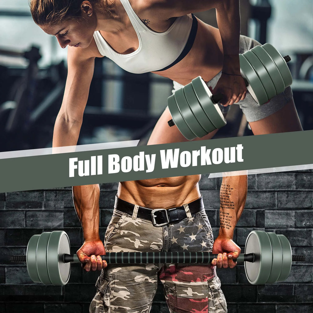 4 in 1 Adjustable 47lbs Dumbbell Set O6929