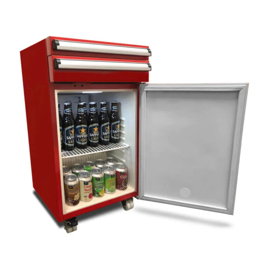 Portable 1.8 cu.ft. Refrigerator with 2 Drawers and Lock M856973