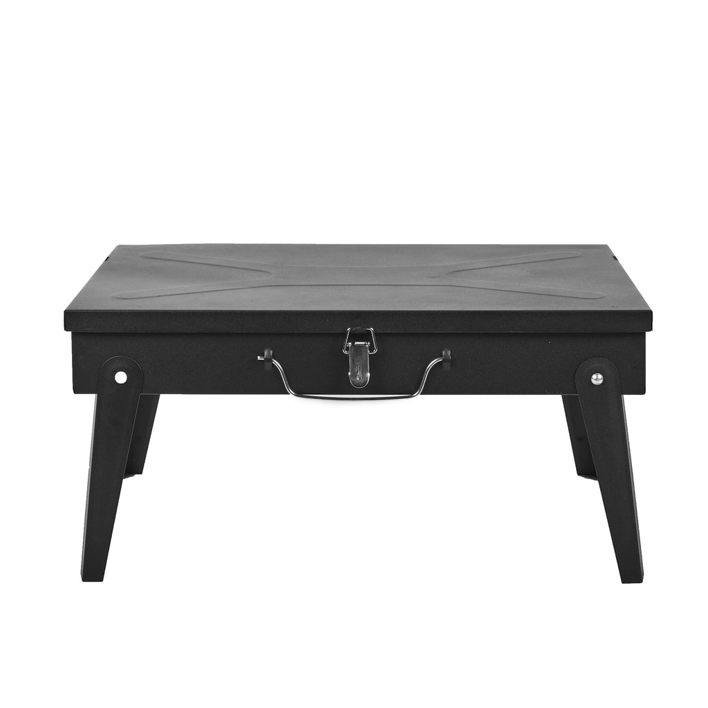 Collapsible Charcoal Grill with Tools D48165