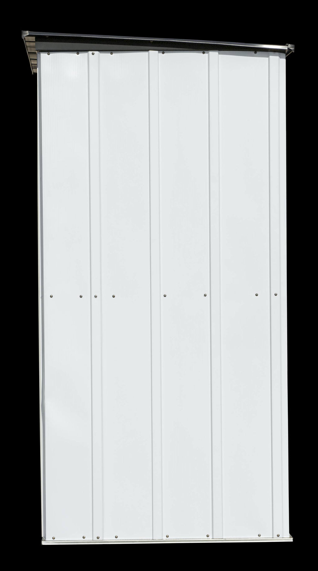 Patio Shed Flute Grey and Anthracite U76857