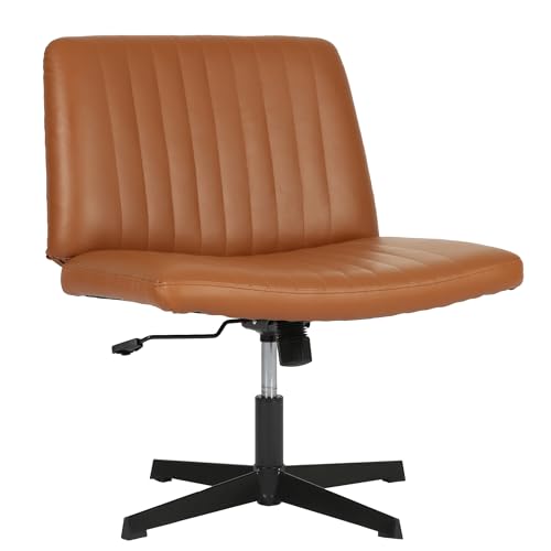 Criss Cross Armless Swivel Desk Chair E993