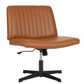Criss Cross Armless Swivel Desk Chair E993