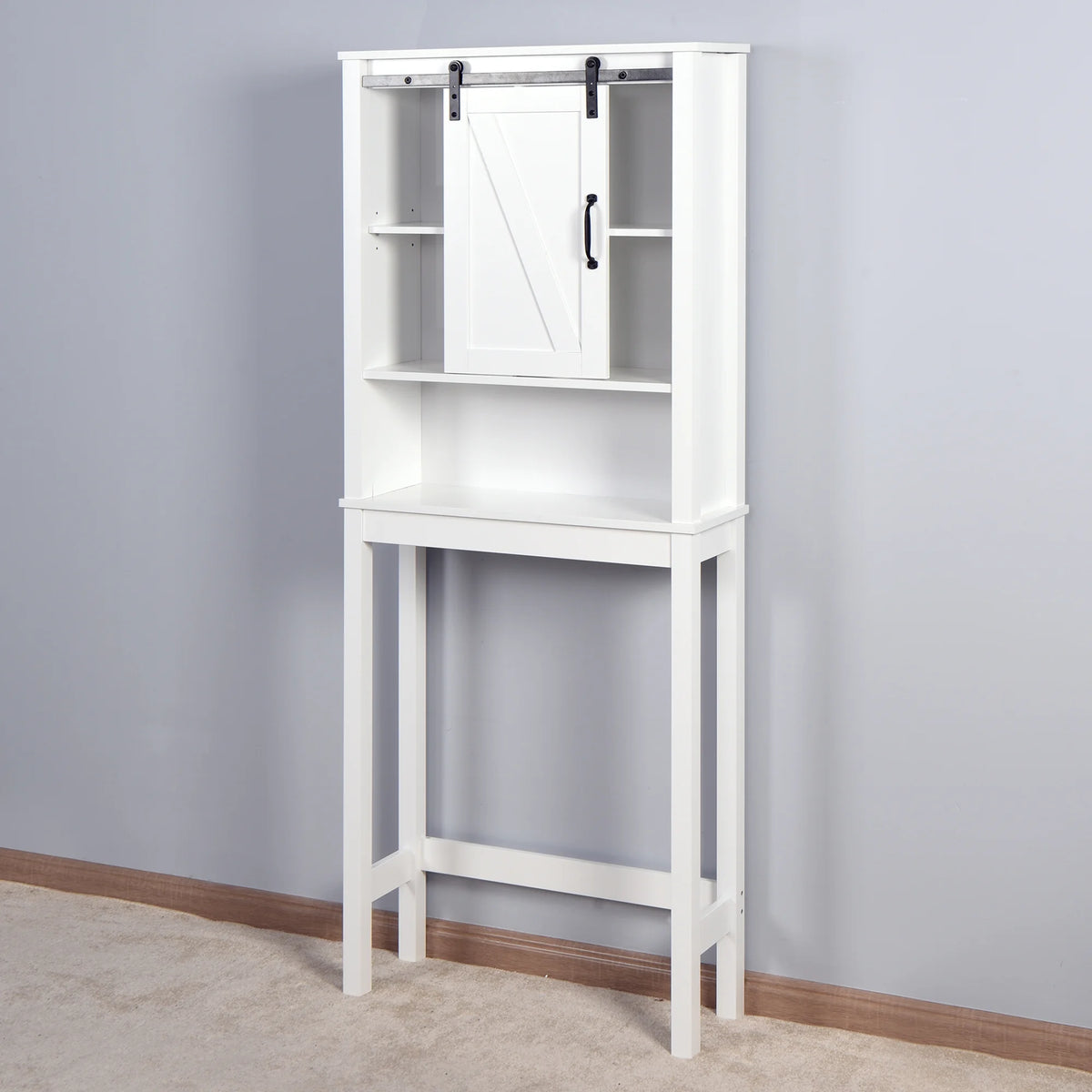 Over-The-Toilet Storage Cabinet with Adjustable Shelves I865572