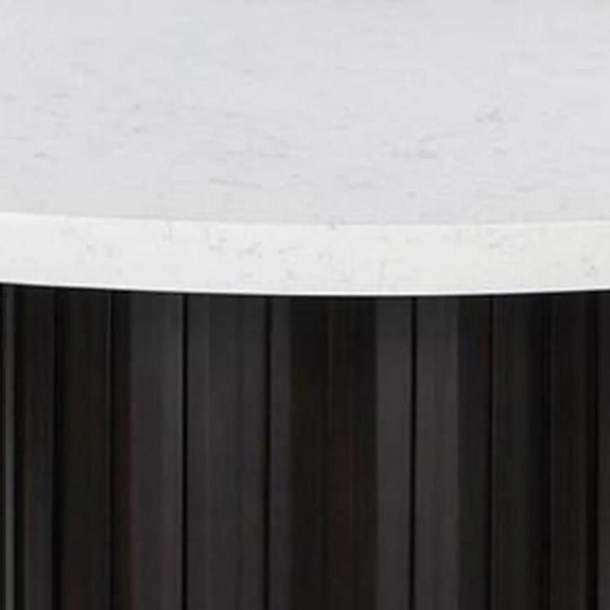 Espresso Brown Wood Round Dining Table K304
